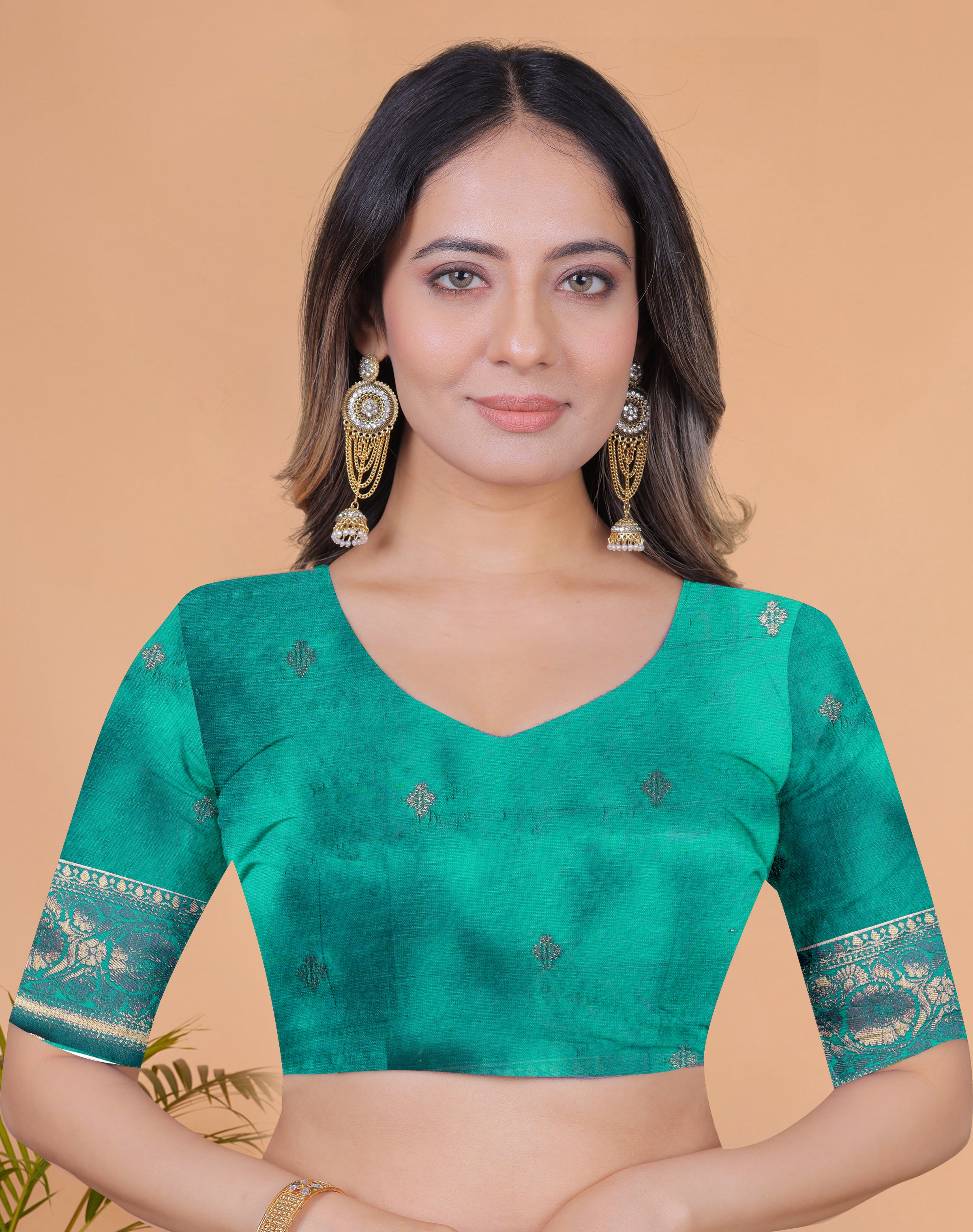 Banarasi Silk Saree with Zari Embellishment with 8 color option ✨💙💚